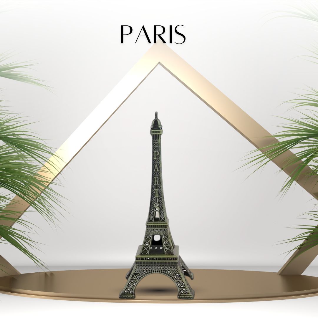 25cm Eiffel Tower Replica Parisian Souvenir & Collectible