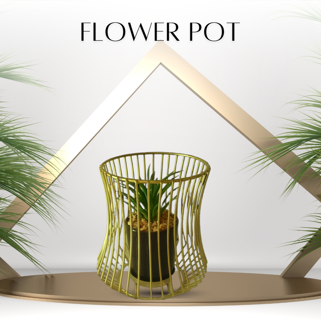 The Table Pot With Beautifull Flower