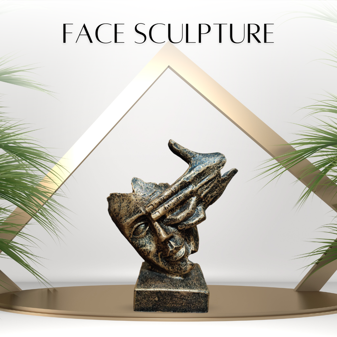 Unique Face Sculpture